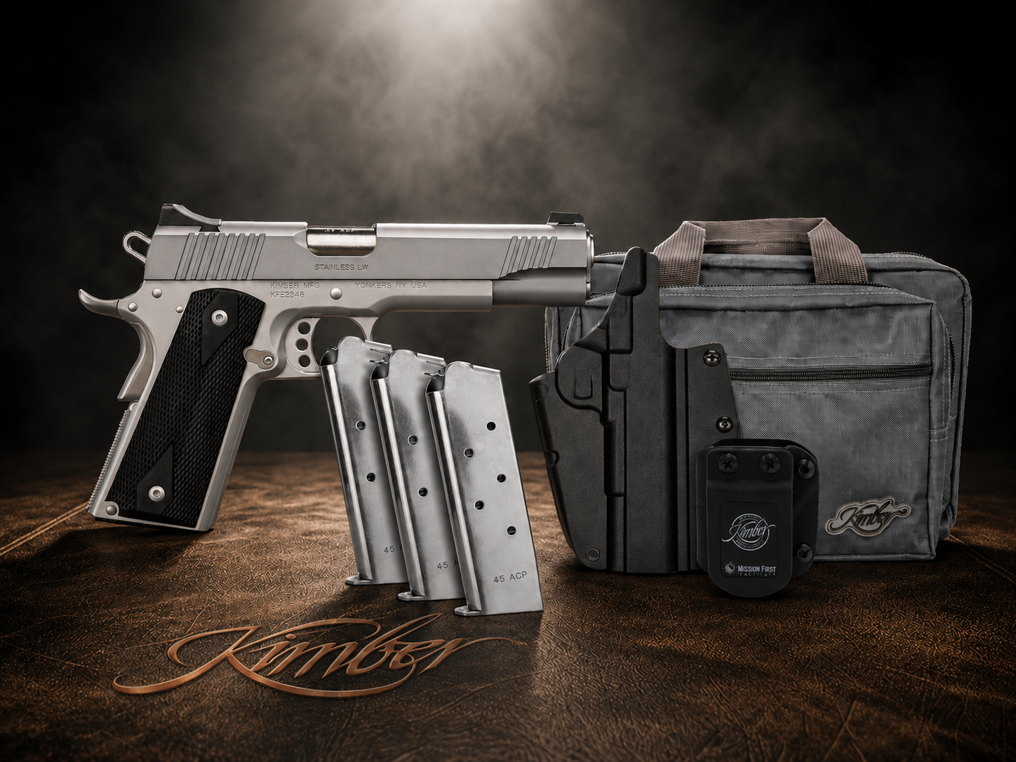 Kimber-Stainless-.45 ACP Bundle-