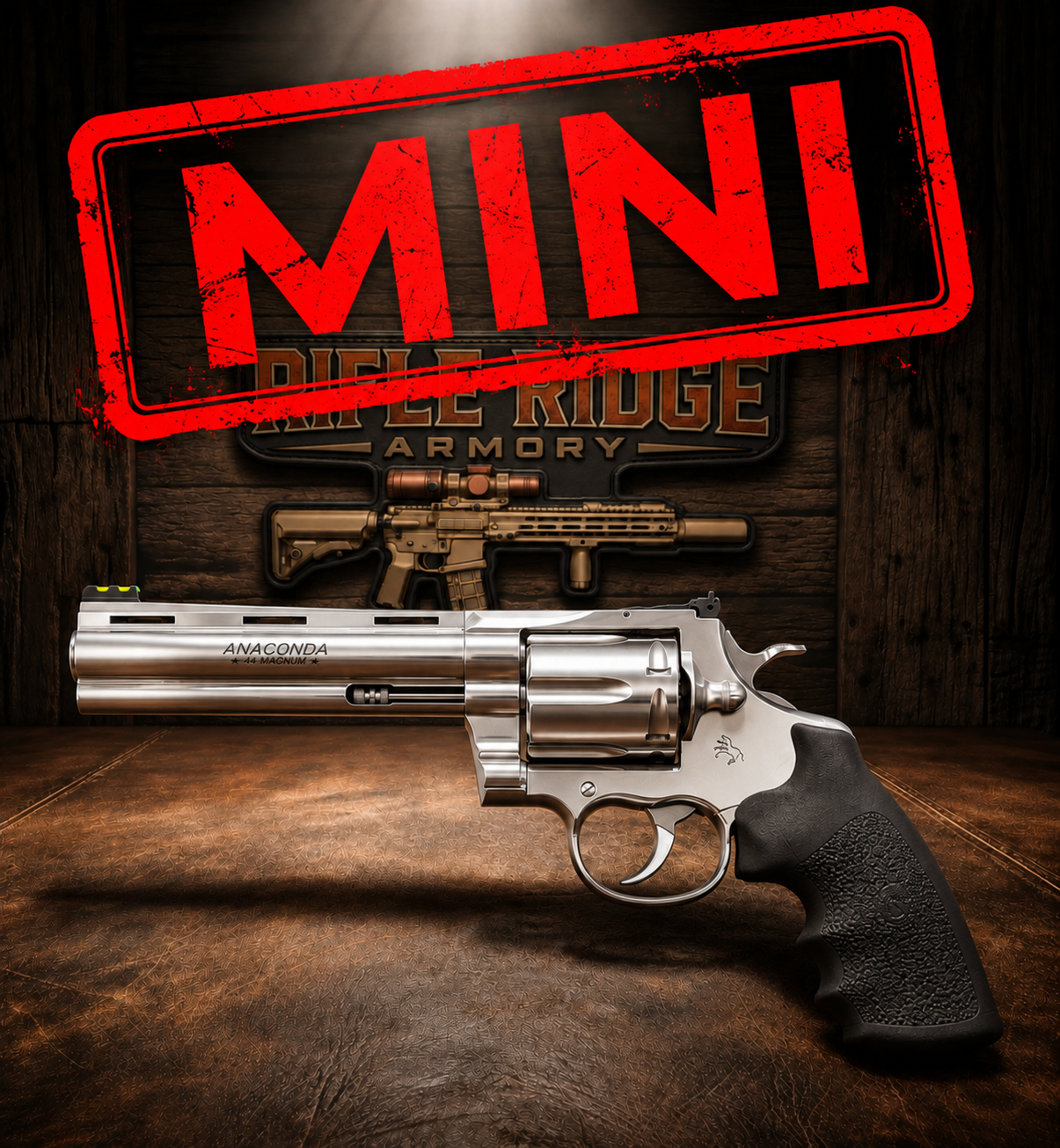 -CLOSER MINI- Colt Anaconda 44 Magnum, 6" Barrel -CLOSER MINI-