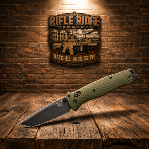 Benchmade Bailout Axis Tanto - Woodland Green